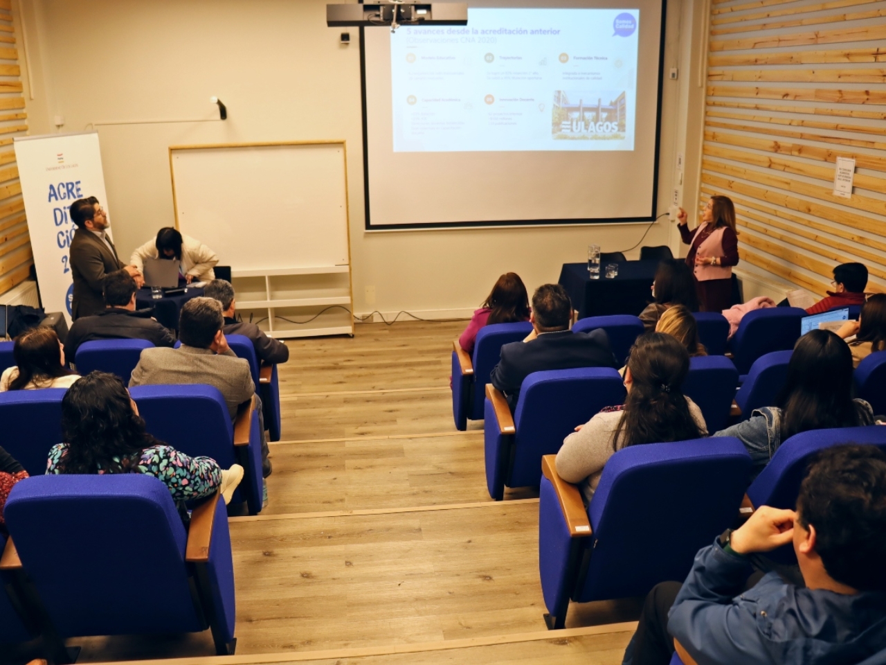 Académicos/as del Departamento de Salud se suman a la socialización del Informe de Autoevaluación